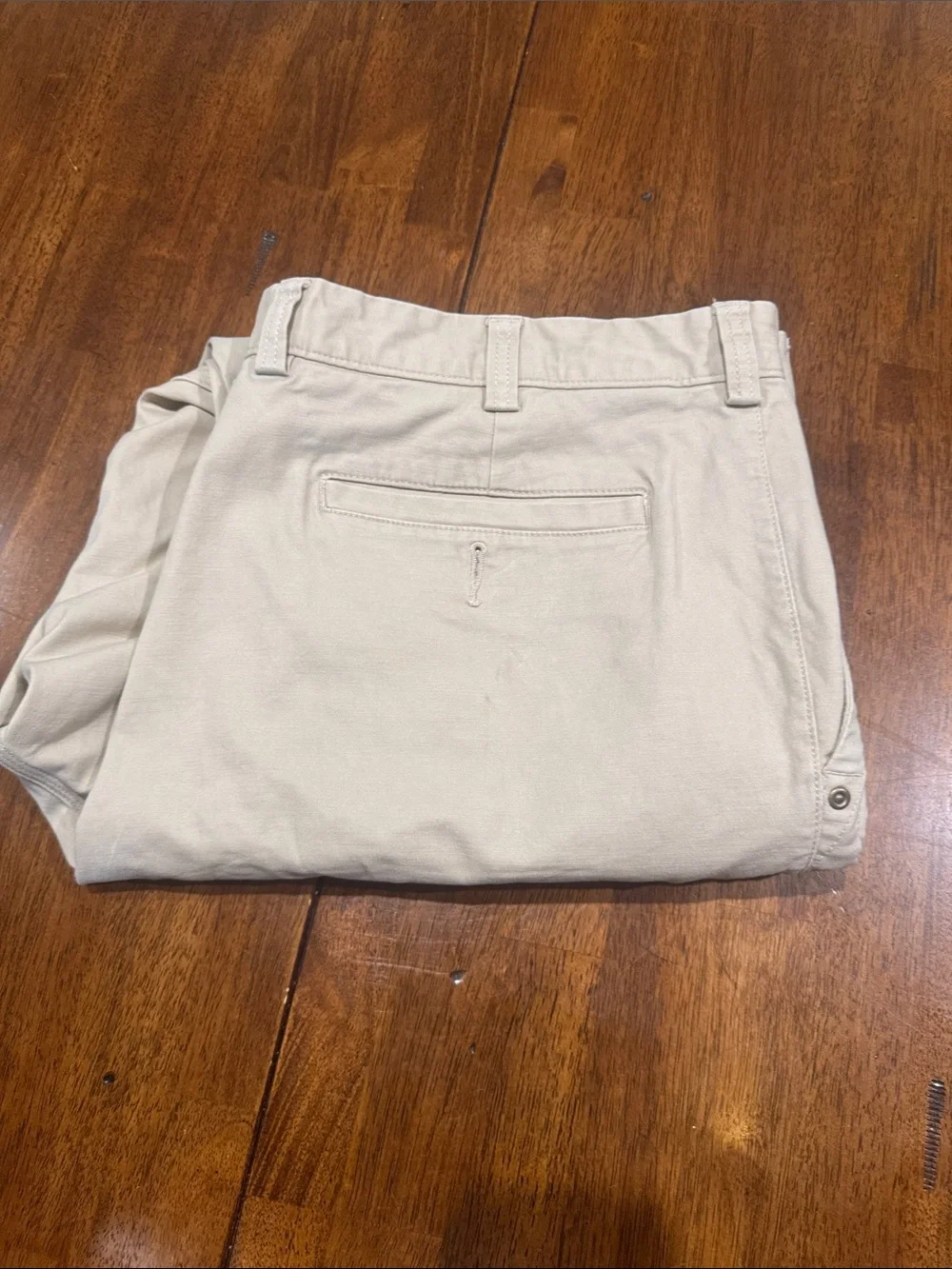 Duluth Trading Co Tan Chinos - Classic Straight Fit 40x30